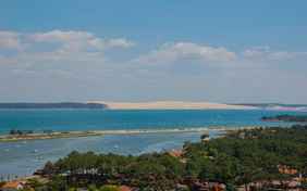 ... und der herrliche Ausblick von der Landzunge Cap Ferret